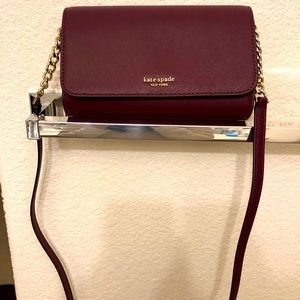 NWT Kate Spade small flap crossbody purse